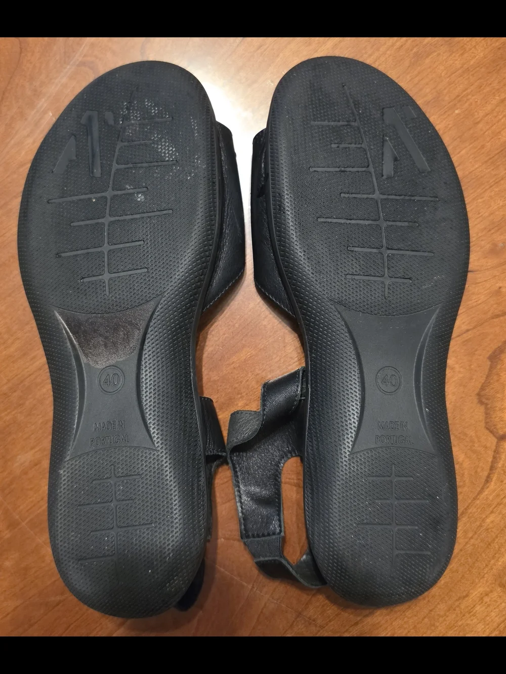 Arcopedico Black Leather Comfort Sandals EU